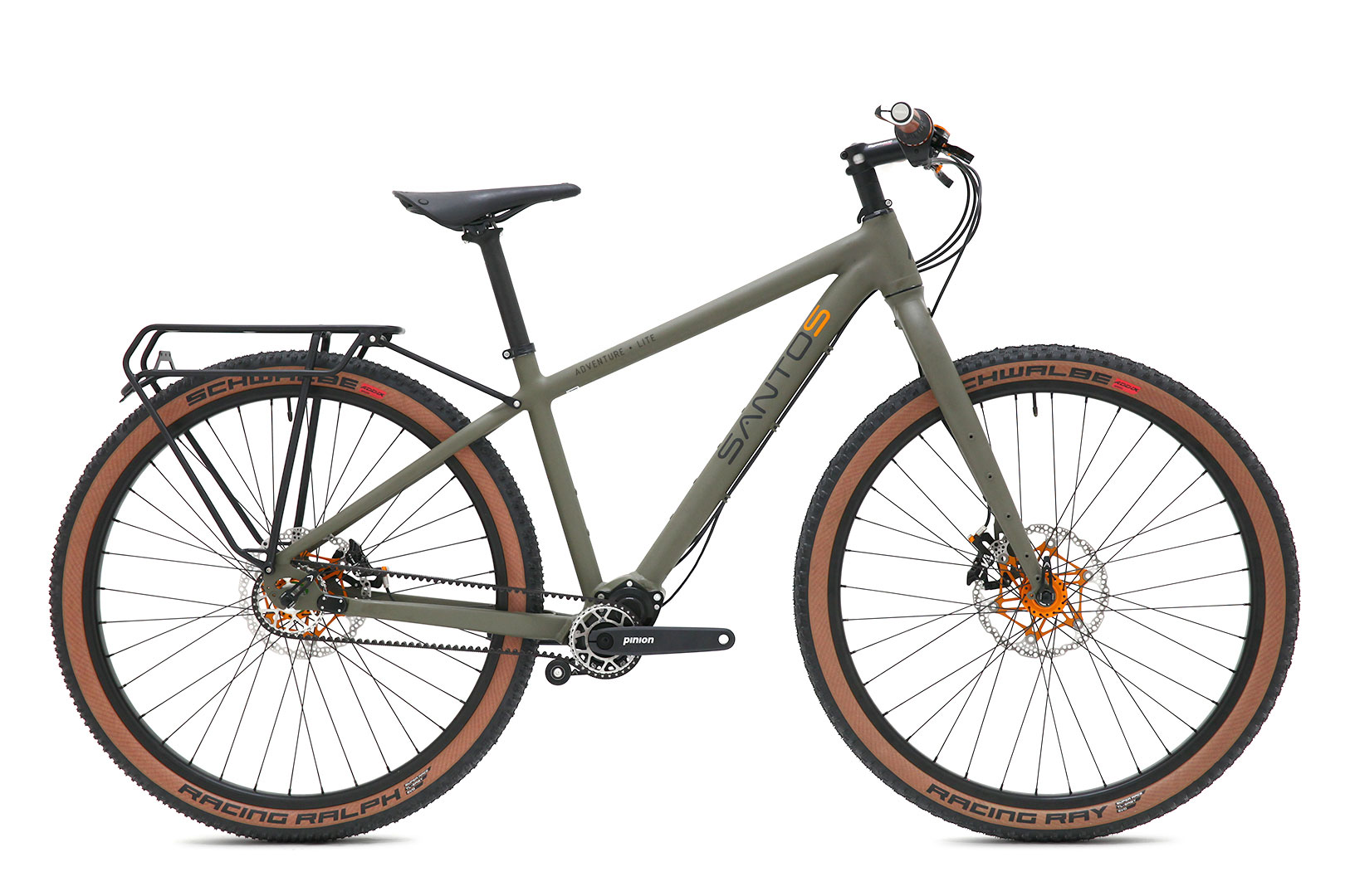 Santos adventure Lite Gun metalic grijs bike packing