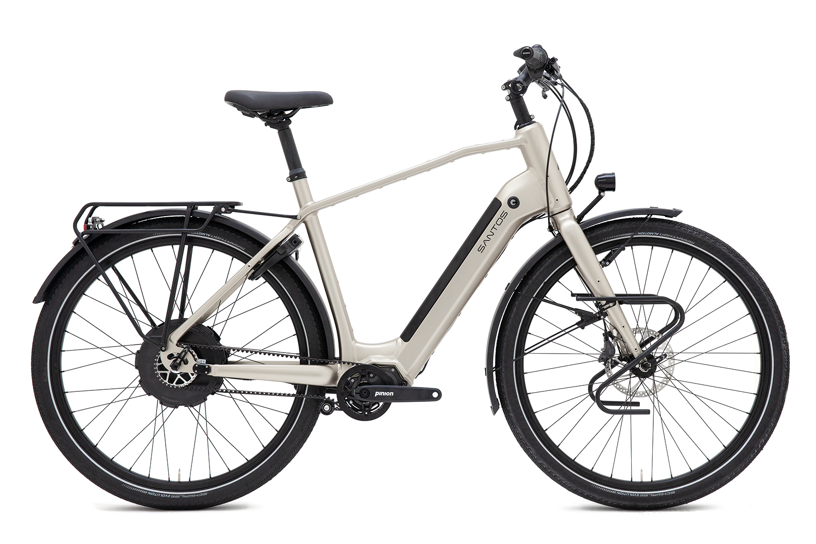 Travelmaster-E-Neo E-bike reisfiets champagne
