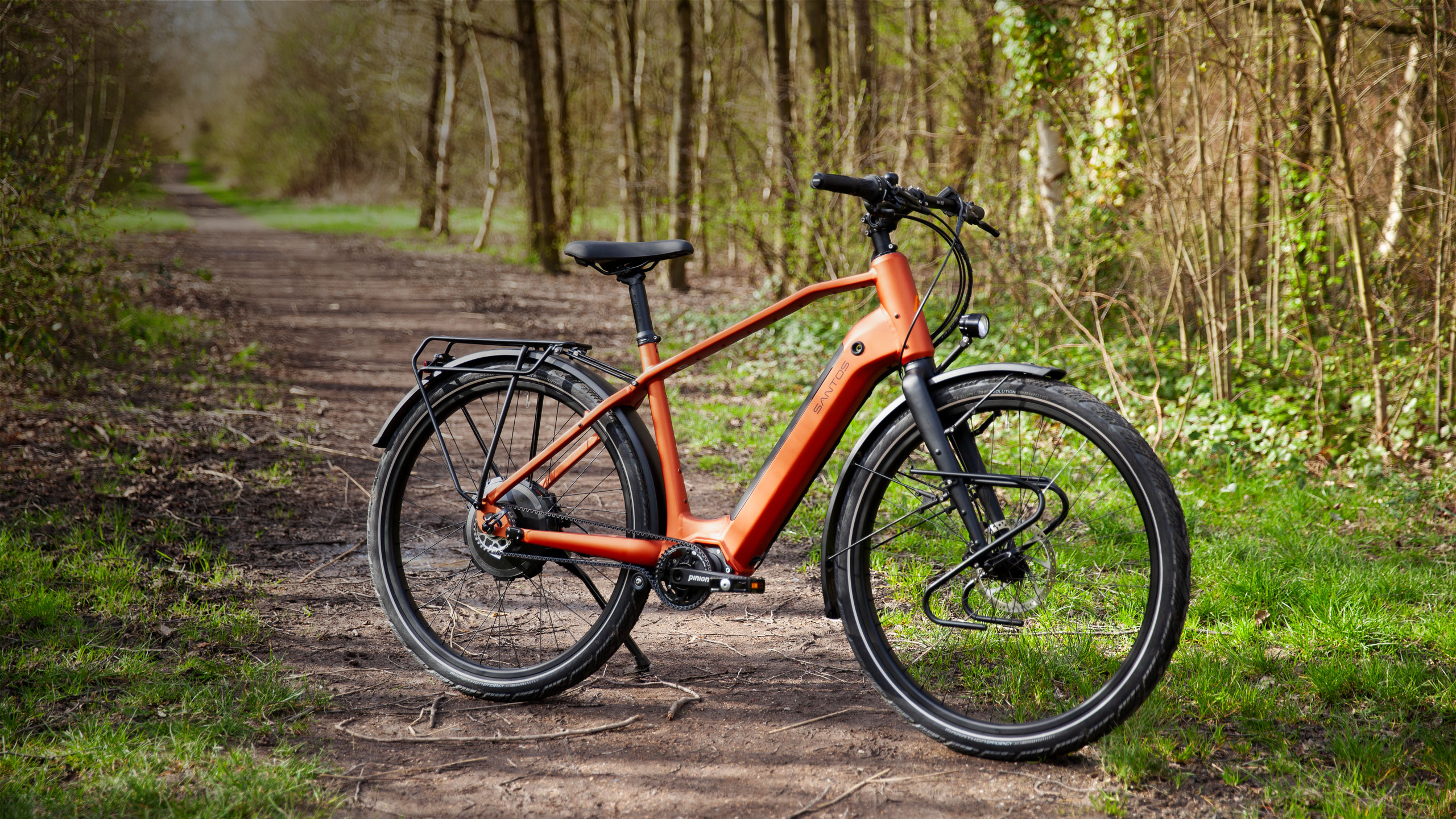 Santos Travelmaster E+ met Pinion aandrijving en Neodrives achterwielmotor