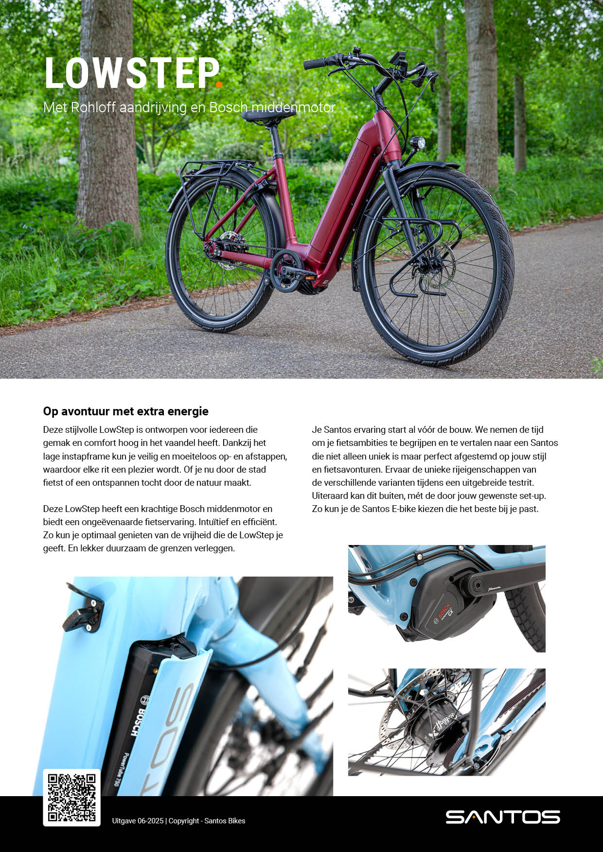 Santos Lowstep Met Rohloff aandrijving en Bosch middenmotor - E-Bike - Flyer