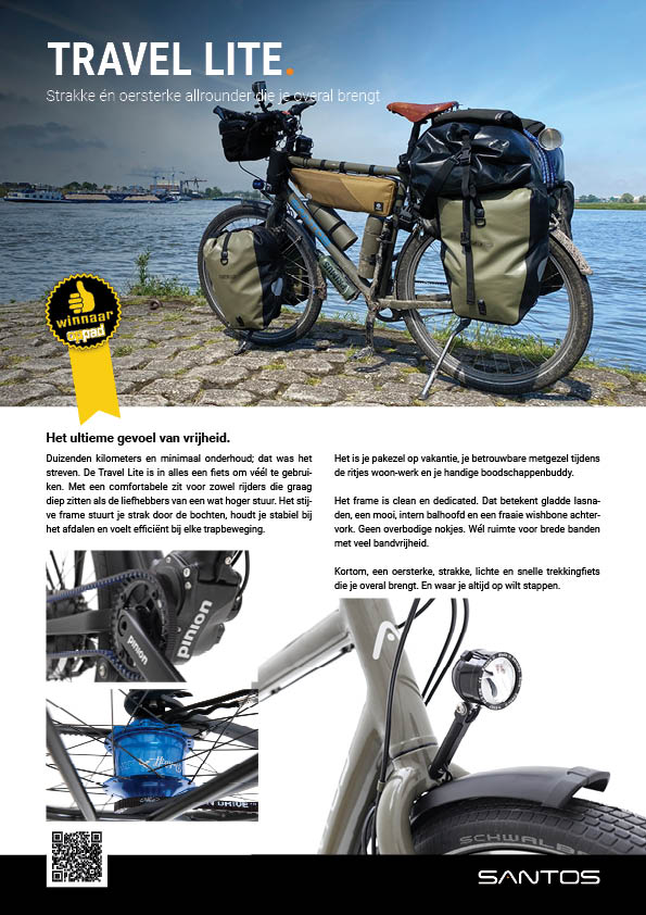 Santos Travel Lite flyer