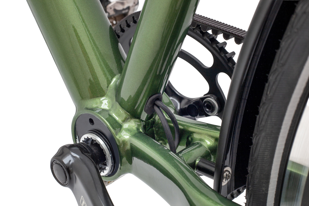Rohloff E-14 SOLO elektronisch schakelsysteem op Santos Travel Lite