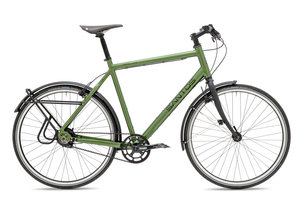 Rohloff E-14 SOLO elektronisch schakelen op Santos Travel Lite