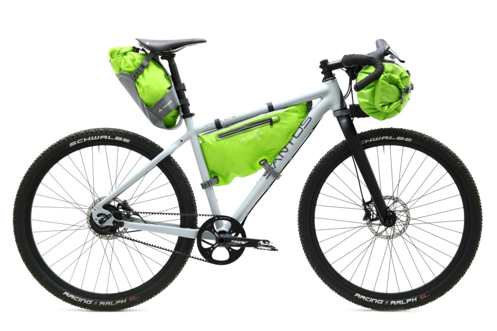 Santos Cross Lite grijs bikepacking gravelfiets