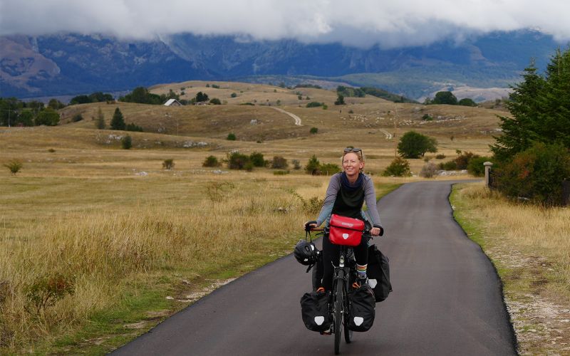 Jonge Santos Rijder in Durmitor National Park