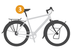 Santos fiets onderdelen