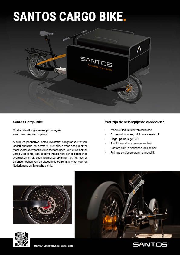 Santos cargo bike flyer